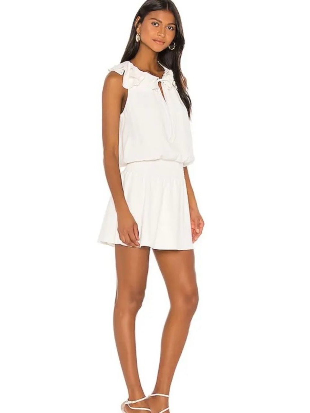 Amanda Uprichard | Belle Kimmie mini dress ivory